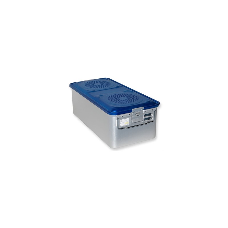 CONTAINER CON FILTRO grande h200 mm - blu forato