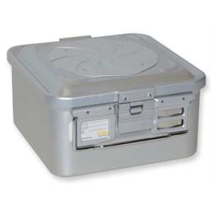 CONTAINER CON VALVOLA piccolo h150 mm - grigio