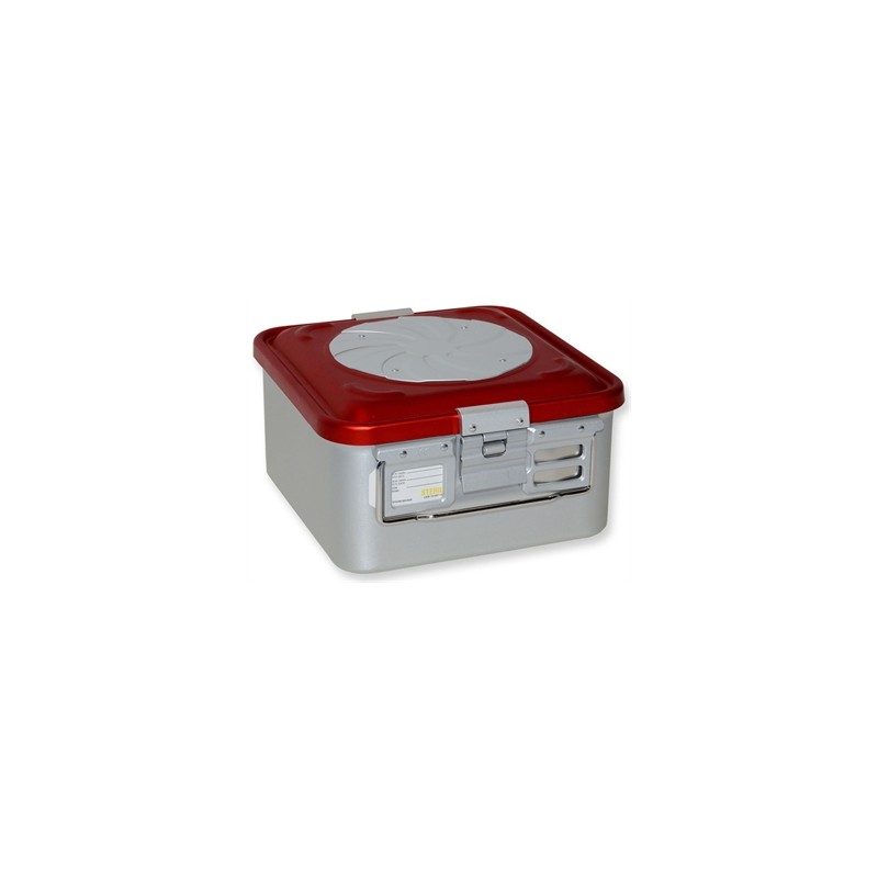CONTAINER CON VALVOLA piccolo h 150 mm - rosso
