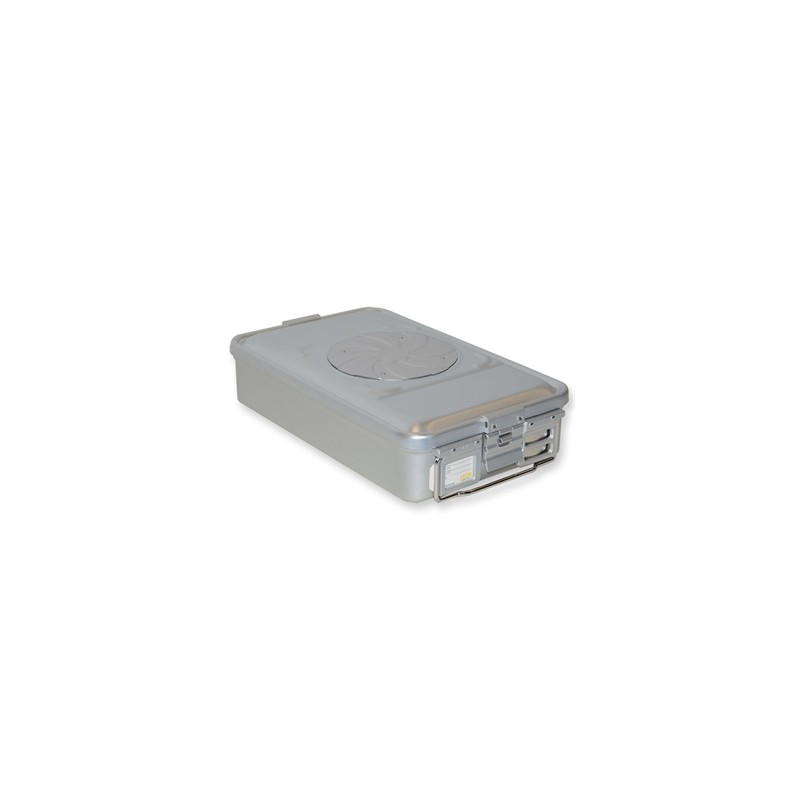 CONTAINER CON VALVOLA medio h 100 mm - grigio
