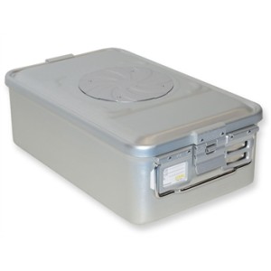 CONTAINER CON VALVOLA medio h 150 mm - grigio