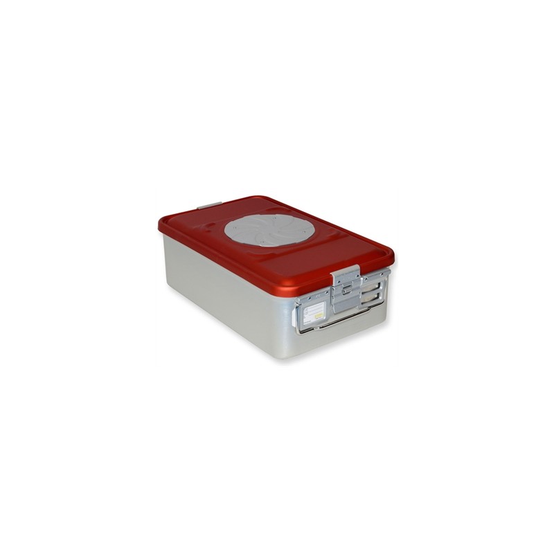 CONTAINER CON VALVOLA medio h 150 mm - rosso