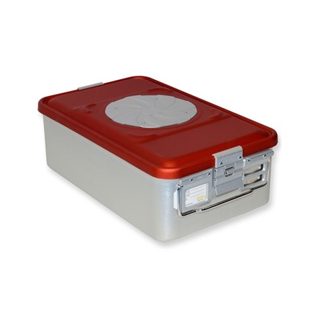 CONTAINER CON VALVOLA medio h 150 mm - rosso