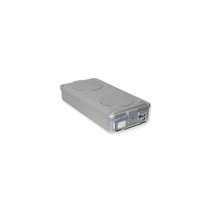 CONTAINER CON VALVOLA grande h 100 mm - grigio