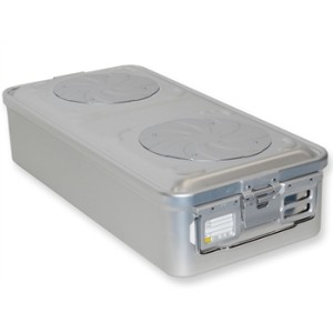 CONTAINER CON VALVOLA grande h 135 mm - grigio