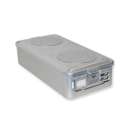 CONTAINER CON VALVOLA grande h 135 mm - grigio