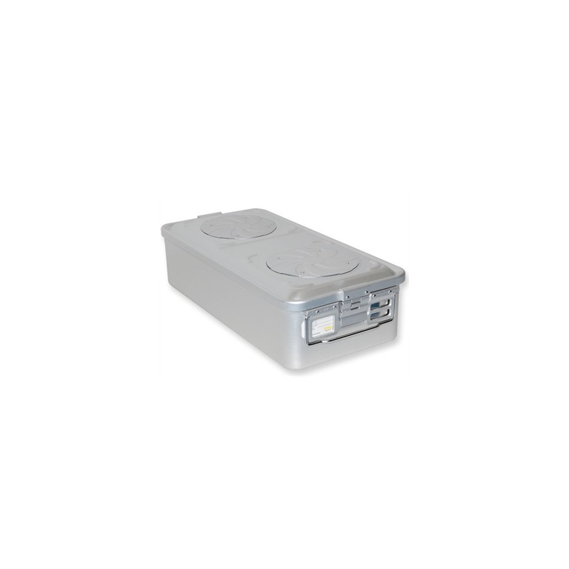 CONTAINER CON VALVOLA grande h 150 mm - grigio