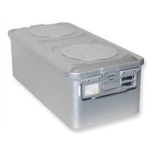 CONTAINER CON VALVOLA grande h 200 mm - grigio