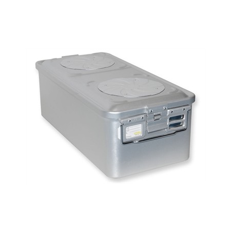 CONTAINER CON VALVOLA grande h 200 mm - grigio