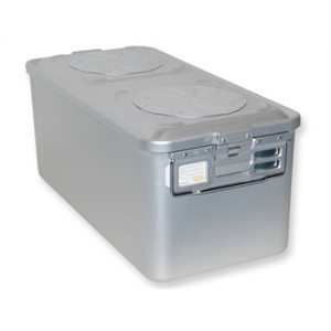 CONTAINER CON VALVOLA grande h 260 mm - grigio