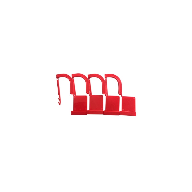 SIGILLO IN PLASTICA - rosso