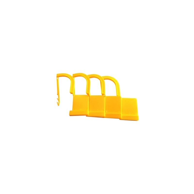 SIGILLO IN PLASTICA - giallo