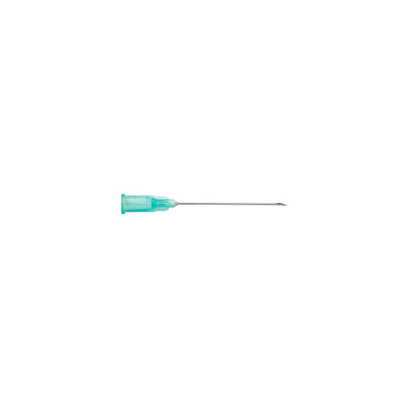 AGHI IPODERMICI TERUMO AGANI 21Gx1 1/2" - 0,8x38mm - AN*2138R1 - verde - sterili