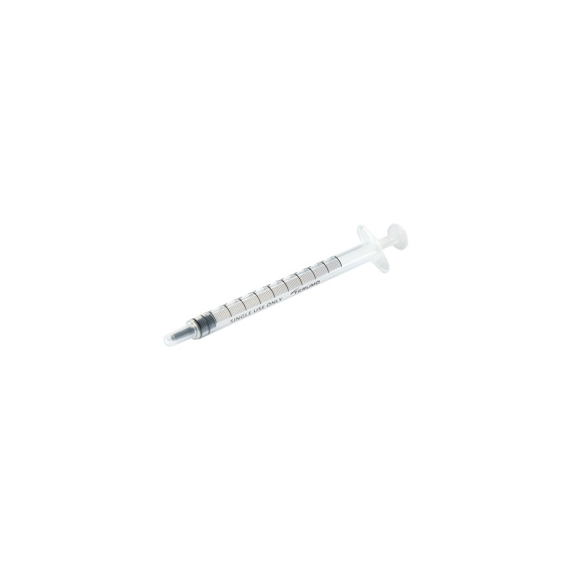 SIRINGHE SENZA AGO TERUMO 1 ml Tubercolina - Luer Slip concentrico - MDSS01SE - sterili