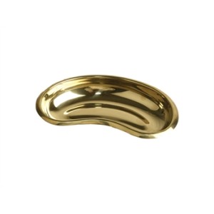 BACINELLA RENIFORME INOX DORATA 6"