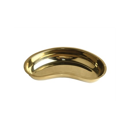 BACINELLA RENIFORME INOX DORATA 10"