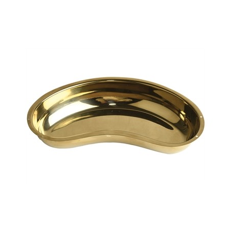 BACINELLA RENIFORME INOX DORATA 12"