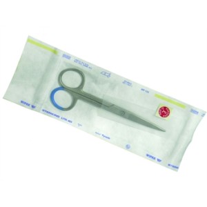FORBICI CHIRURGICHE STERILI punte acute - rette - 13 cm