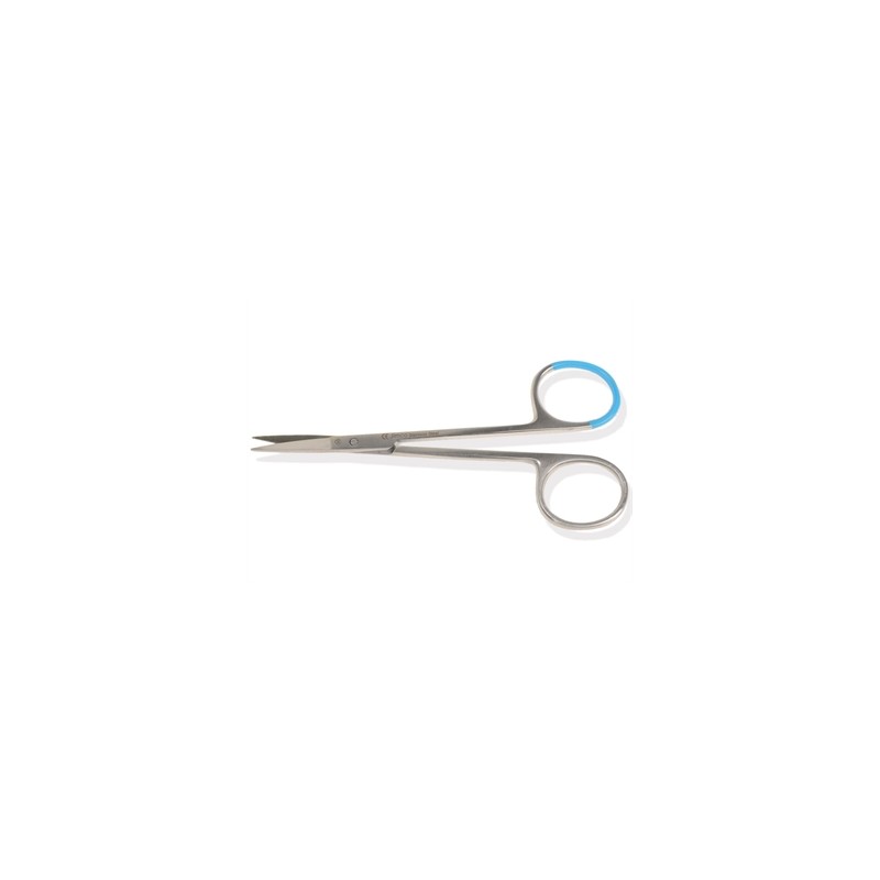 FORBICI IRIS STERILI punte acute - rette - 11,5 cm