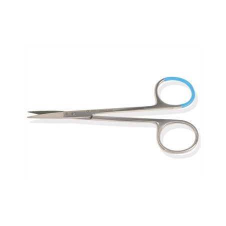 FORBICI IRIS STERILI punte acute - rette - 11,5 cm