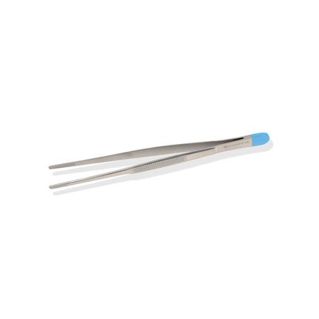 PINZA MEDICAZIONE ANATOMICA STERILE - retta - 13 cm