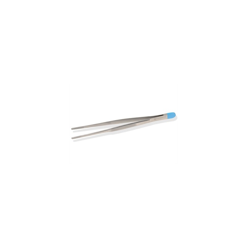 PINZA MEDICAZIONE ANATOMICA STERILE - retta - 16 cm
