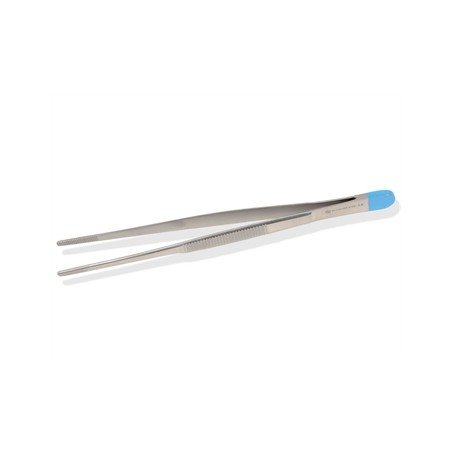 PINZA MEDICAZIONE ANATOMICA STERILE - retta - 16 cm