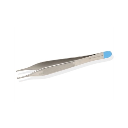 PINZA ADSON CHIRURGICA STERILE - retta - 12 cm 1x2 denti