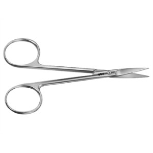 FORBICI IRIS SOTTILI AESCULAP - rette - punte acute - 11 cm - BC110R