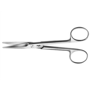 FORBICI MAYO AESCULAP - rette - punte smusse - 15,5 cm - BC545R