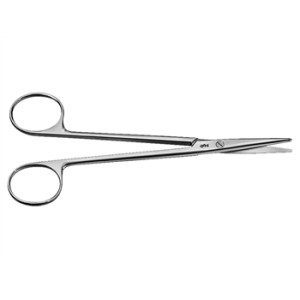 FORBICI METZENBAUM AESCULAP - rette - punte smusse - 14,5 cm - BC601R