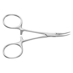 PINZA EMOSTATICA MOSQUITO HARTMANN AESCULAP - curva - 10 cm - BH105R