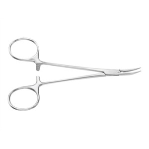 PINZA EMOSTATICA MICRO-HALSTED AESCULAP - curva - 12,5 cm - BH109R