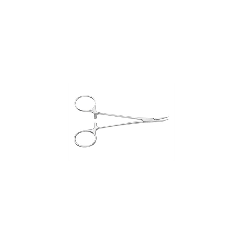 PINZA EMOSTATICA MICRO-HALSTED AESCULAP - curva - 12,5 cm - BH109R