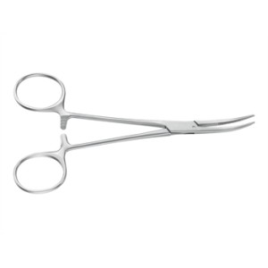 PINZA EMOSTATICA KELLY AESCULAP - curva - punte smusse - 14 cm - BH135R