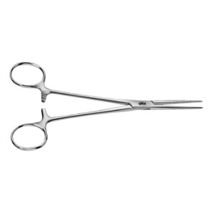 PINZA EMOSTATICA CRILE AESCULAP - retta - punte smusse - 16 cm - BH166R
