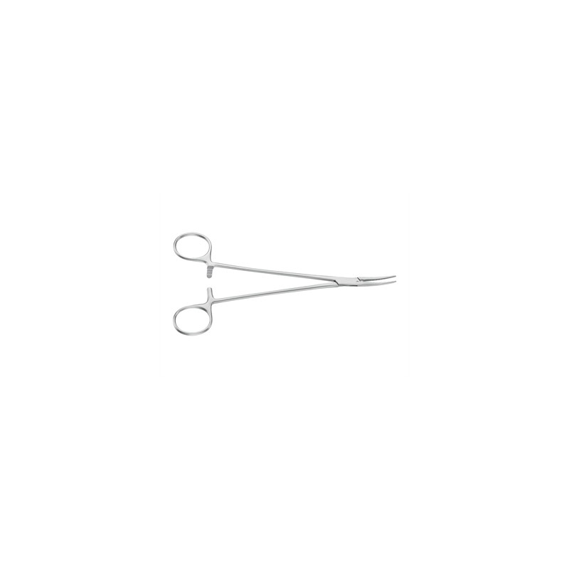 PINZA EMOSTATICA HALSTED AESCULAP - curva - punte smusse - 18,5 cm - BH203R