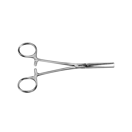 PINZA EMOSTATICA KOCHER AESCULAP - retta - denti 1x2 - 16 cm - BH642R