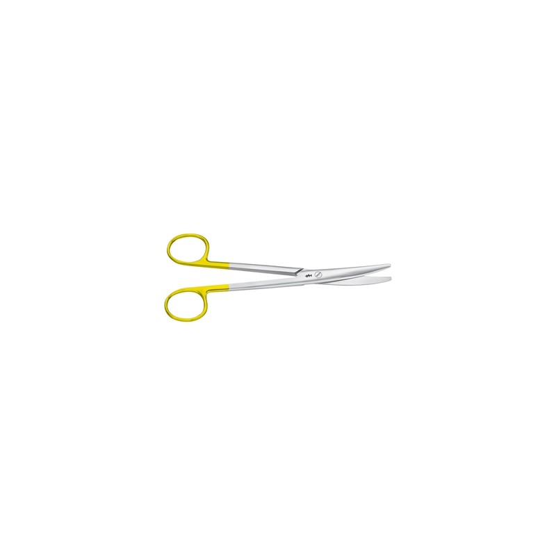 FORBICI MAYO SOTTILI DUROTIP AESCULAP IN CT - curve - punte smusse - 17 cm - BC243R