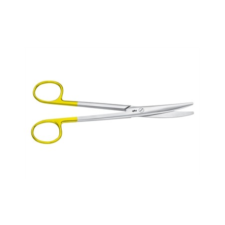 FORBICI MAYO SOTTILI DUROTIP AESCULAP IN CT - curve - punte smusse - 17 cm - BC243R