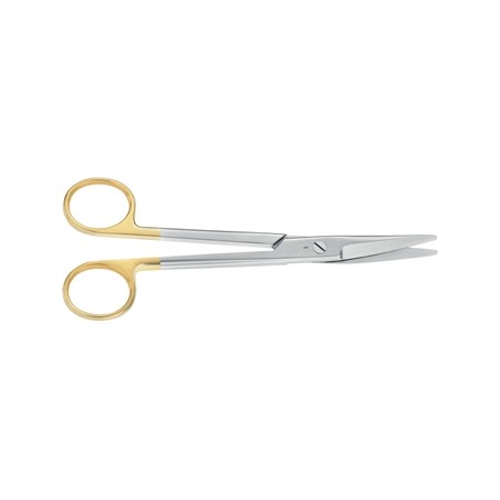 FORBICI MAYO DUROTIP AESCULAP IN CT - curve - punte smusse - 17 cm - BC253R
