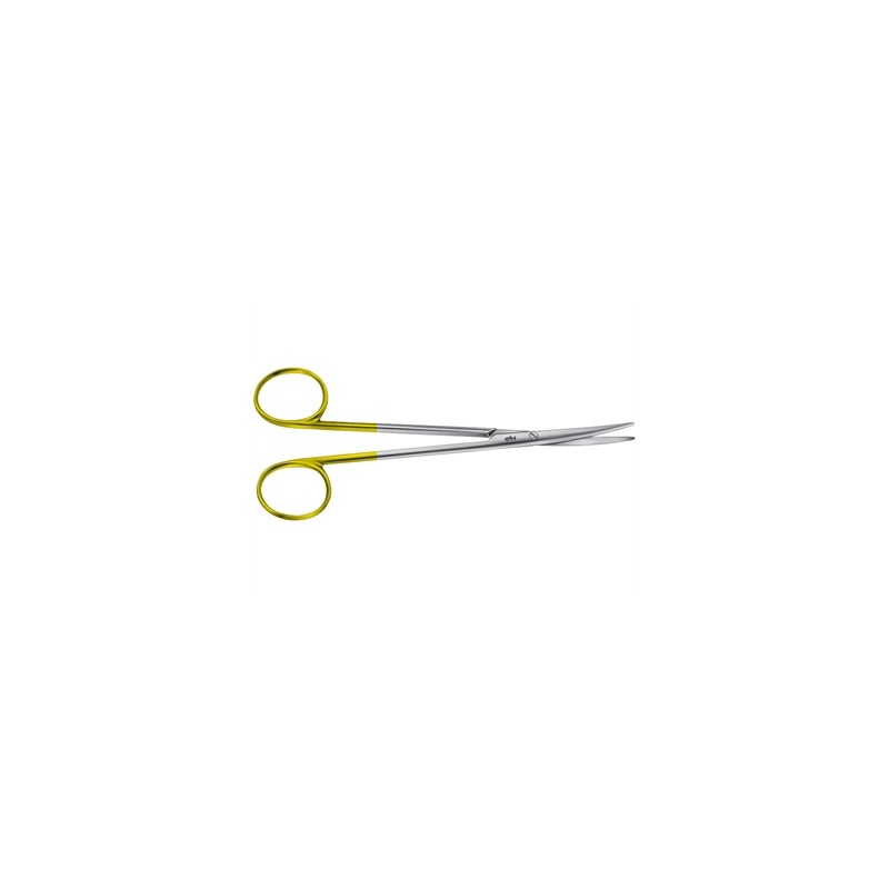 FORBICI BABY METZENBAUM DUROTIP AESCULAP IN CT - curve - punte smusse - 14,5 cm - BC259R