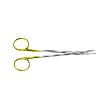 FORBICI BABY METZENBAUM DUROTIP AESCULAP IN CT - curve - punte smusse - 14,5 cm - BC259R