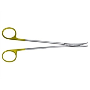 FORBICI METZENBAUM DUROTIP AESCULAP IN CT - curve - punte smusse - 18 cm - BC263R