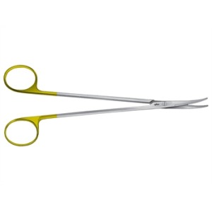 FORBICI METZENBAUM SOTTILI DUROTIP AESCULAP IN CT - curve - punte smusse - 18 cm - BC271R