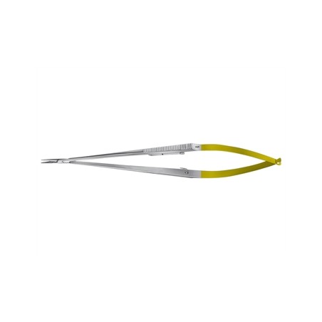PORTA-AGHI CASTROVIEJO DUROGRIP AESCULAP IN CT - retto - 0,2/18 cm - BM004R