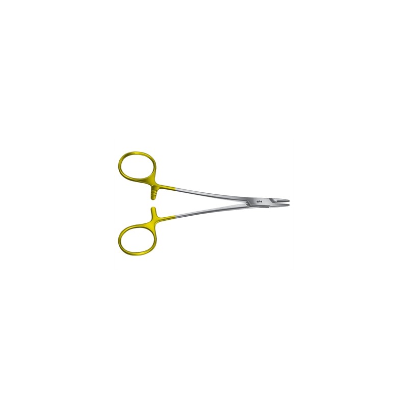 PORTA-AGHI BABY-CRILE-WOOD DUROGRIP AESCULAP IN CT - retto - 14,5 cm - BM016R