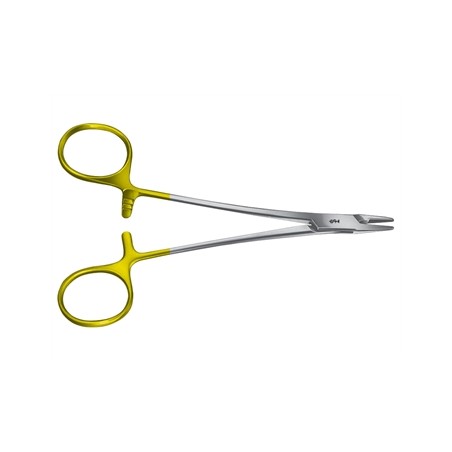 PORTA-AGHI BABY-CRILE-WOOD DUROGRIP AESCULAP IN CT - retto - 14,5 cm - BM016R