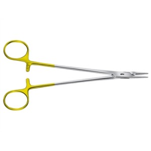 PORTA-AGHI HEGAR-MAYO DUROGRIP AESCULAP IN CT - retto - 15 cm - BM065R