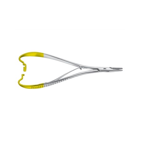 PORTA-AGHI MATHIEU DUROGRIP AESCULAP IN CT - retto - 17,3 cm - BM151R